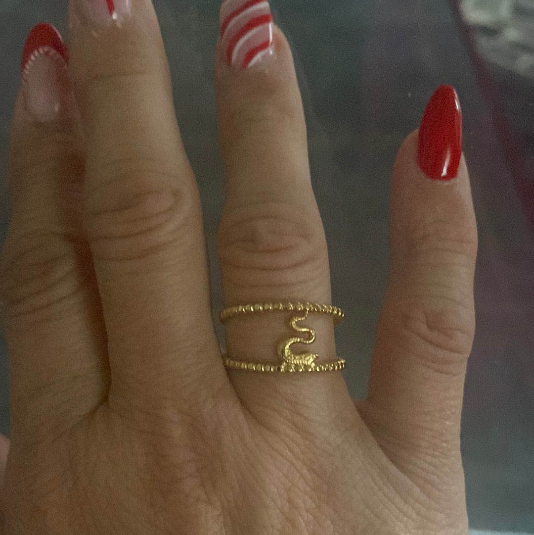 Bague serpent