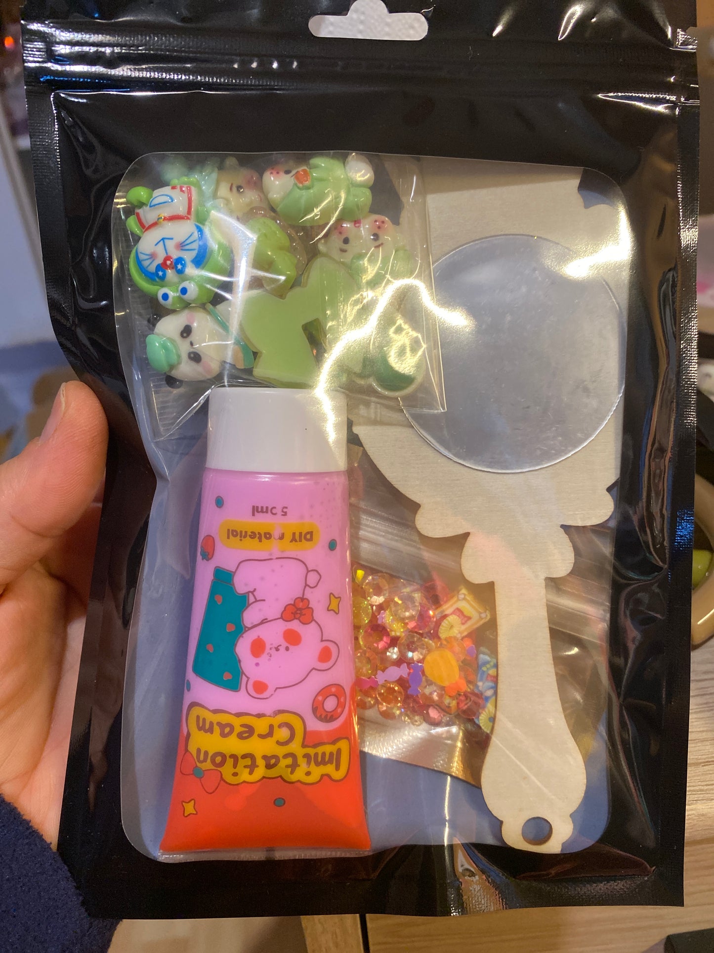 Coffret mirroir pour petite fille