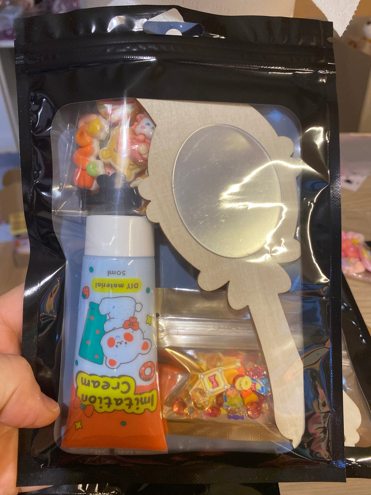 Coffret mirroir pour petite fille
